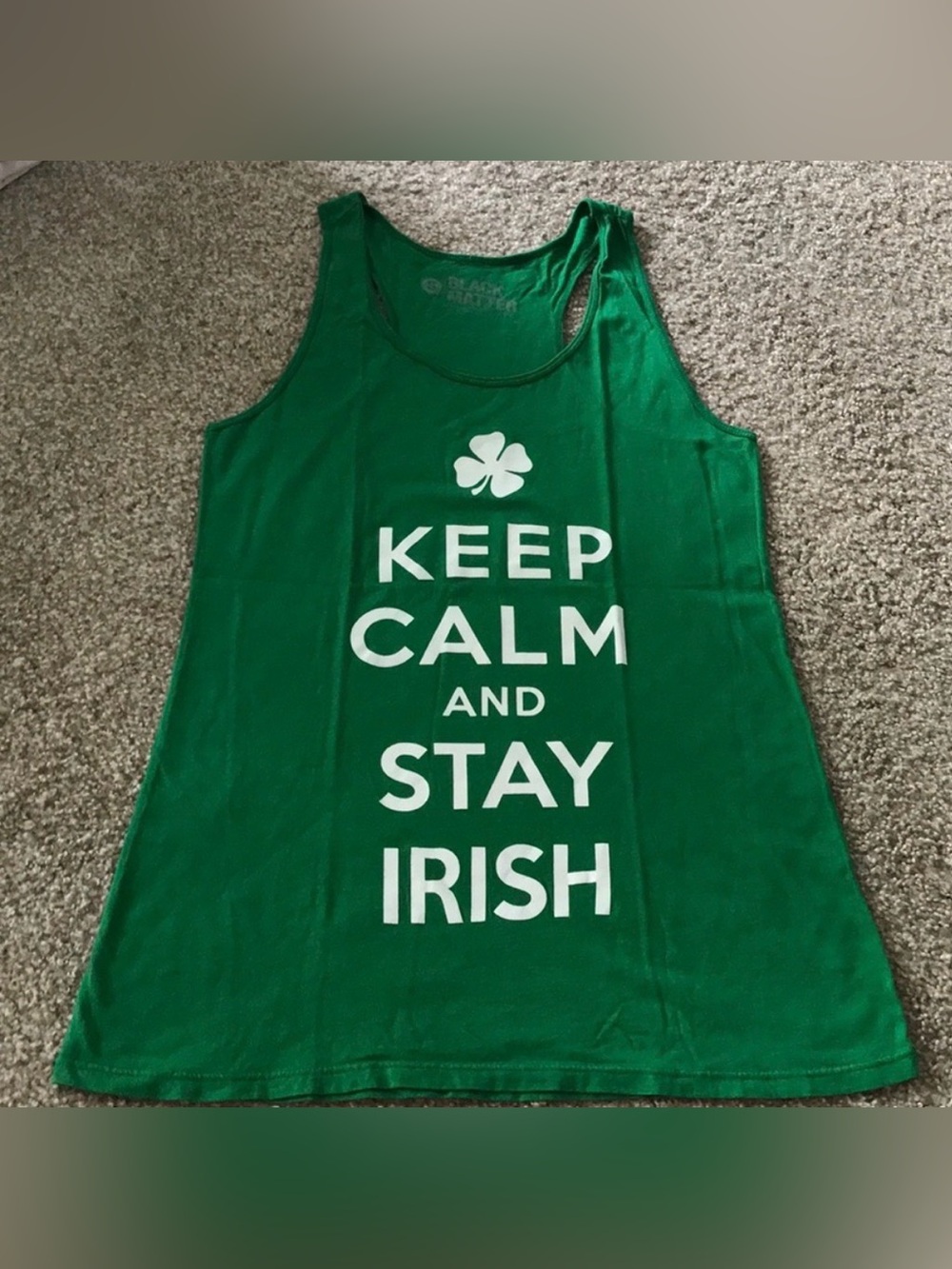EUC “Keep Calm and Stay Irish” tank top